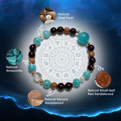 Red Sandalwood & Zodiac Series – Libra 7mm x 10