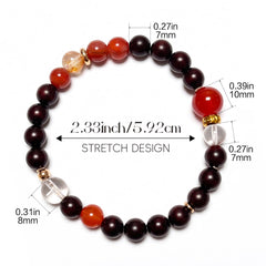 Red Sandalwood & Zodiac Series – Aries 7mm x 16