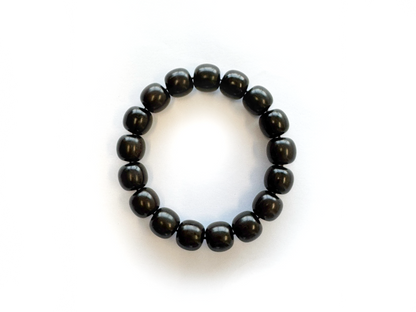 Sandalwood & Mala Bead Bracelet – Handcrafted, 12mm x 13mm