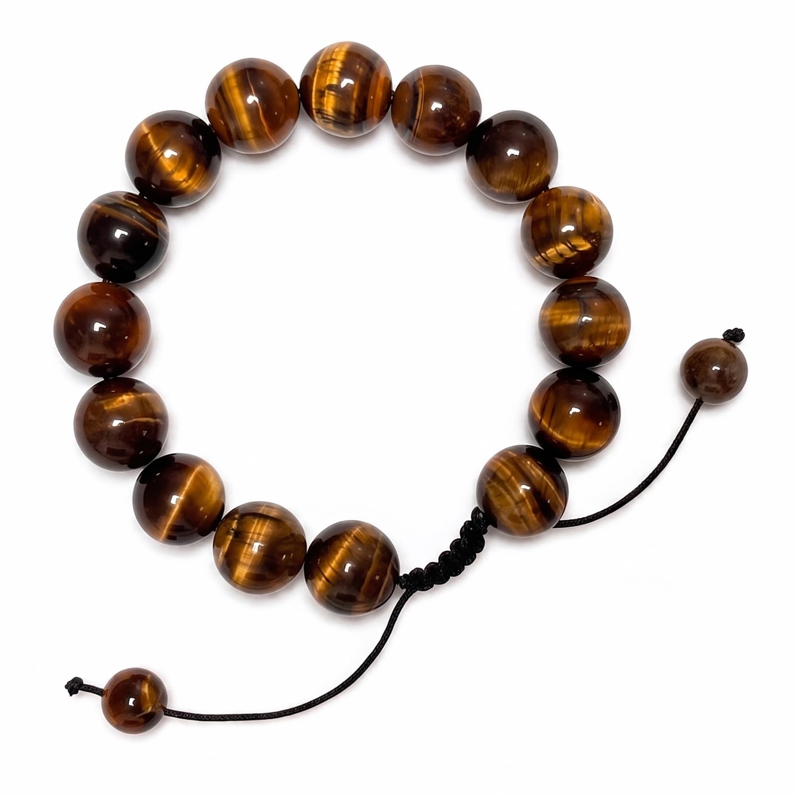 Tigers Eye Bracelet for Men 10mm x 17