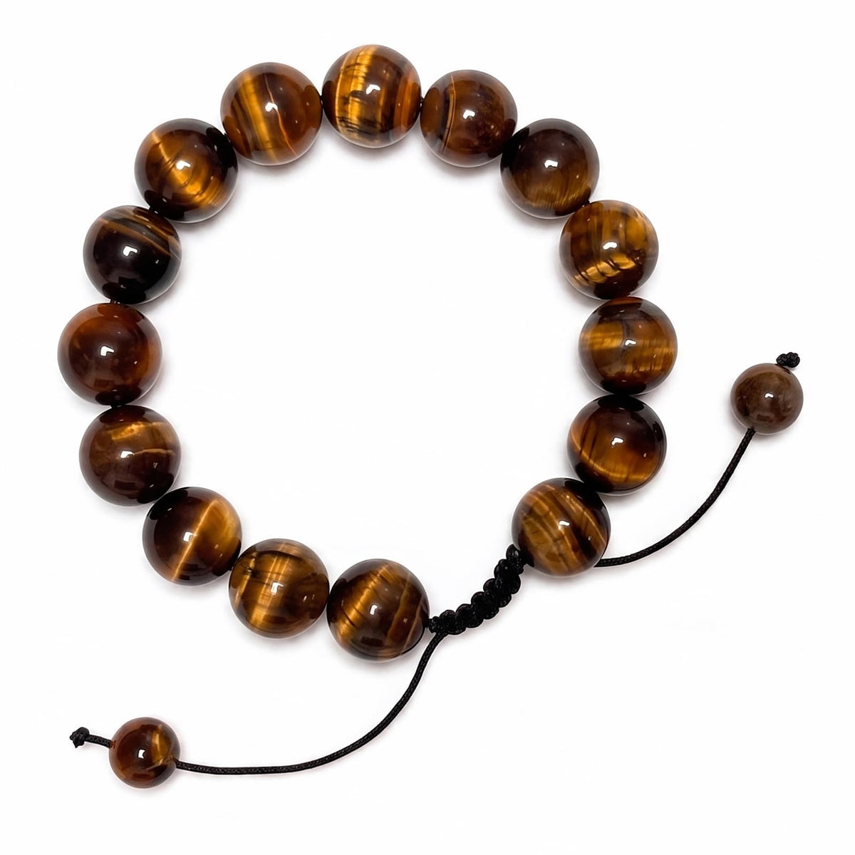 Tigers Eye Bracelet for Men 10mm x 17