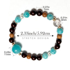 Red Sandalwood & Zodiac Series – Libra 7mm x 10